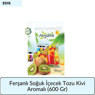 Ferşanlı Soğuk İçecek Tozu Kivi Aromalı  (600 Gr)