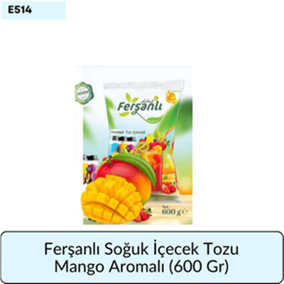 Ferşanlı Soğuk İçecek Tozu Mango Aromalı  (600 Gr)