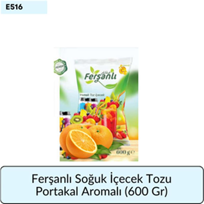 Ferşanlı Soğuk İçecek Tozu Portakal Arom (600 Gr)