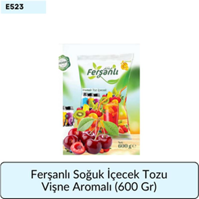 Ferşanlı Soğuk İçecek Tozu Vişne Aromalı  (600 Gr)