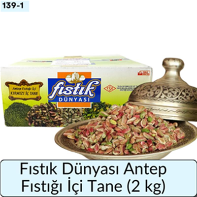 Fıstık Dünyası Antep Fıstık İçi Tane     (2 Kg)