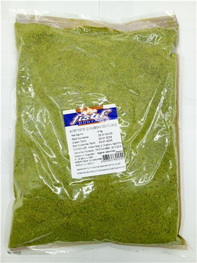 Fıstık Dünyası Antep Fıstık Kuş B Öğütülmüş (2 Kg)