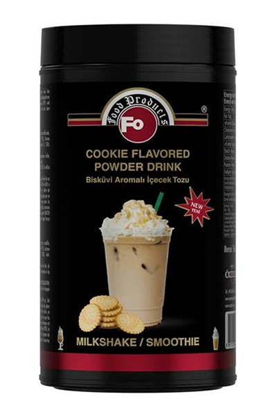 Fo Bisküvi Aromalı İçecek Tozu Milkshake   (1 Kg)