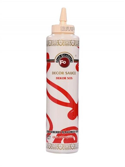 Fo Çilek Aromalı Dekor Sos   (750 Gr)