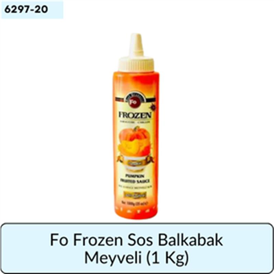 Fo Frozen Sos Balkabak Meyveli   (1 Kg)
