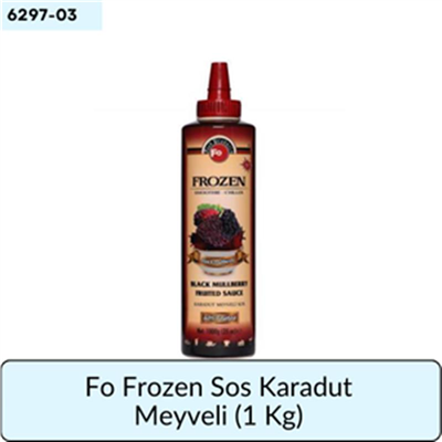 Fo Frozen Sos Karadut  Meyveli   (1 Kg)