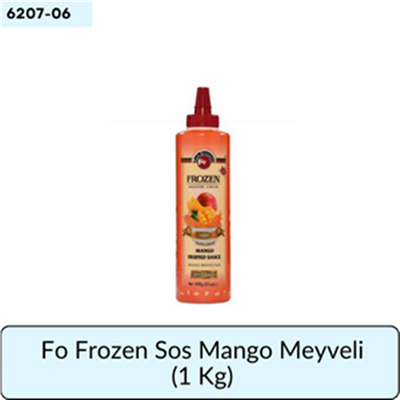 Fo Frozen Sos Mango  Meyveli   (1 Kg)