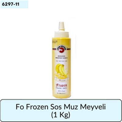 Fo Frozen Sos Muz Meyveli   (1 Kg)