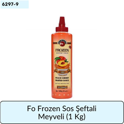 Fo Frozen Sos Şeftali Meyveli   (1 Kg)