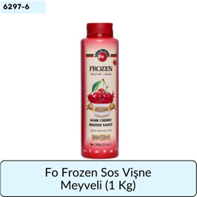 Fo Frozen Sos Vişne Meyveli   (1 Kg)