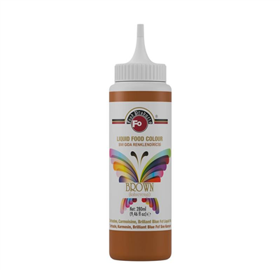 Fo Kahverengi Sıvı Gıda Renklendiricisi   (280 ML)