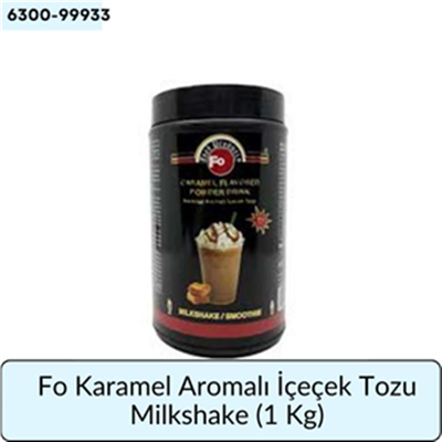 Fo Karamel Aromalı İçecek Tozu Milkshake   (1 Kg)