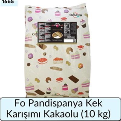 Fo Pandispanya Kek Karışımı Kakaolu   (10 Kg)
