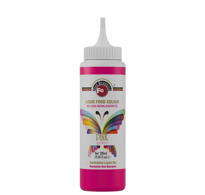 Fo Pembe Sıvı Gıda Renklendiricisi   (280 ML)