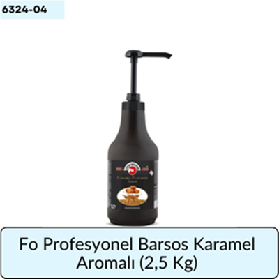 Fo Profesyonel Barsos Karamel Aromalı   (2,5 Kg)