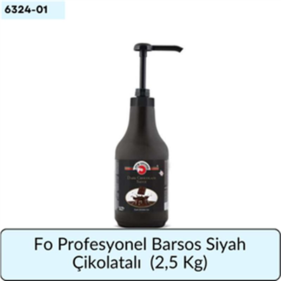Fo Profesyonel Barsos Siyah Çikolatalı   (2,5 Kg)