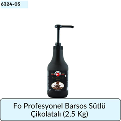 Fo Profesyonel Barsos Sütlü Çikolatalı (2,5 Kg)