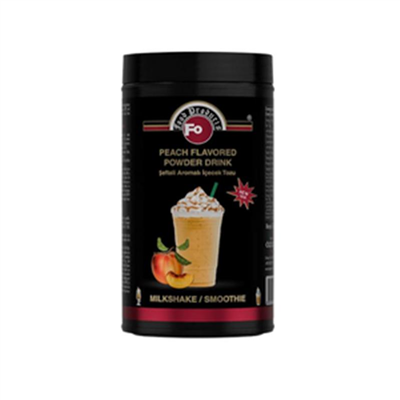 Fo Şeftali Aromalı İçecek Tozu Milkshake   (1 Kg)