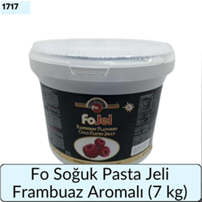 Fo Soğuk Pasta Jeli Frambuaz Aromalı   (7 Kg)