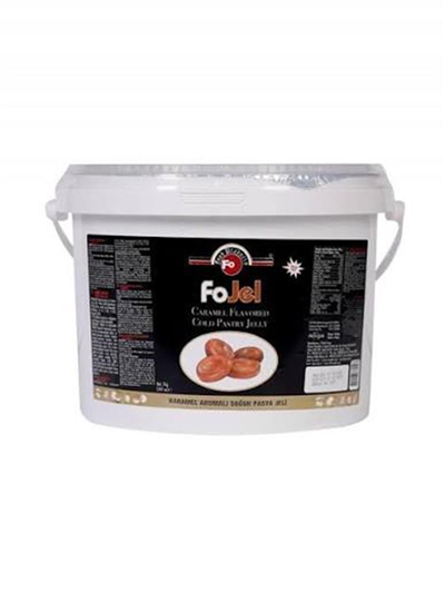 Fo Soğuk Pasta Jeli Karamel Aromalı   (7 Kg)