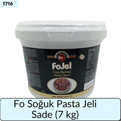Fo Soğuk Pasta Jeli Sade   (7 Kg)