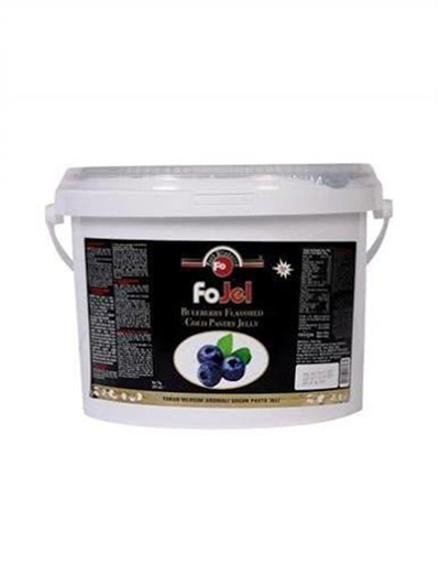 Fo Soğuk Pasta Jeli Yaban Mersini Aromalı   (7 Kg)