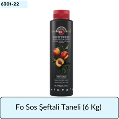 Fo Sos Şeftali Taneli   (6 Kg)