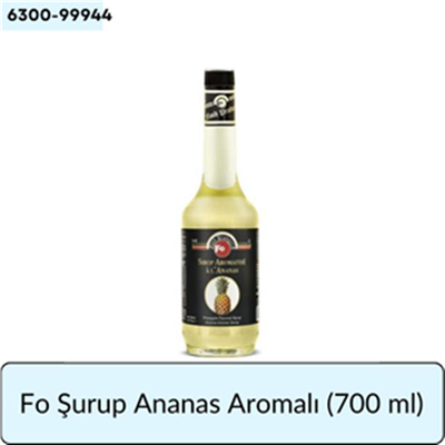 Fo Şurup Ananas Aromalı   (700 ml)