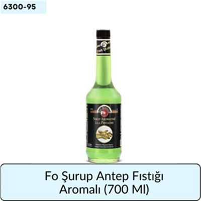 Fo Şurup Antep Fıstık Aromalı   (700 ml)