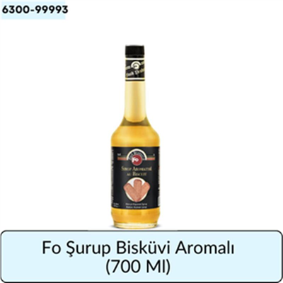 Fo Şurup Bisküvi Aromalı   (700 ml)