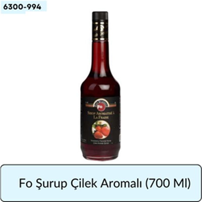Fo Şurup Çilek Aromalı   (700 ml)