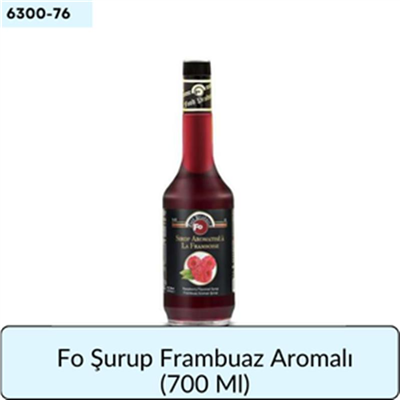 Fo Şurup Frambuaz Aromalı   (700 ml)
