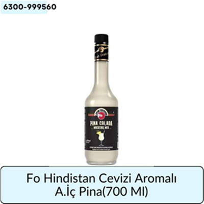 Fo Şurup H. Ceviz Ananas A. İç Pina   (700 ml)