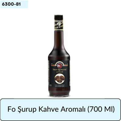 Fo Şurup Kahve Aromalı   (700 ml)