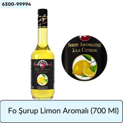 Fo Şurup Limon Aromalı   (700 ml)