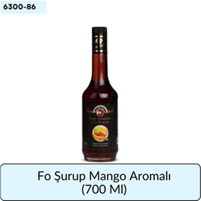Fo Şurup Mango Aromalı   (700 ml)
