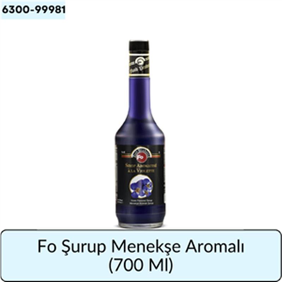 Fo Şurup Menekşe Aromalı   (700 ml)