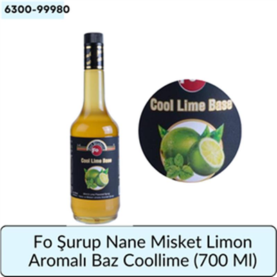 Fo Şurup Nane Mis Limonu Ar Baz Coollime  (700 ml)