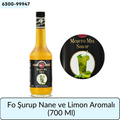 Fo Şurup Nane ve Limon Aromalı   (700 ml)