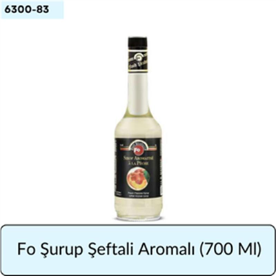 Fo Şurup Şeftali Aromalı   (700 ml)