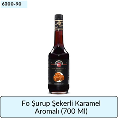 Fo Şurup Şekerli Karamel Aromalı   (700 ml)