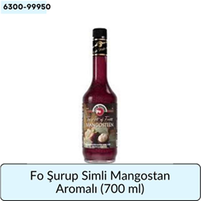Fo Şurup Simli Mangostan Aromalı   (700 ml)