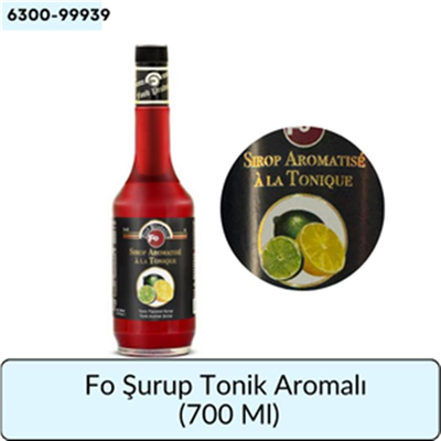 Fo Şurup Tonik Aromalı   (700 ml)