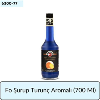Fo Şurup Turunç Aromalı   (700 ml)