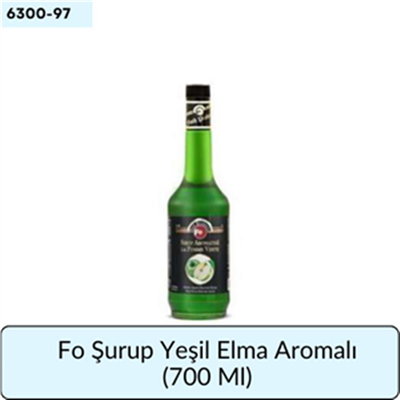 Fo Şurup Yeşil Elma Aromalı   (700 ml)
