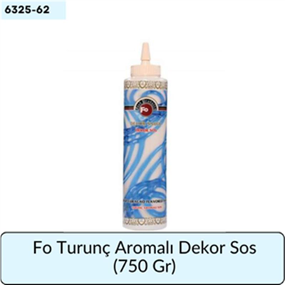 Fo Turunç Aromalı Dekor Sos   (750 Gr)