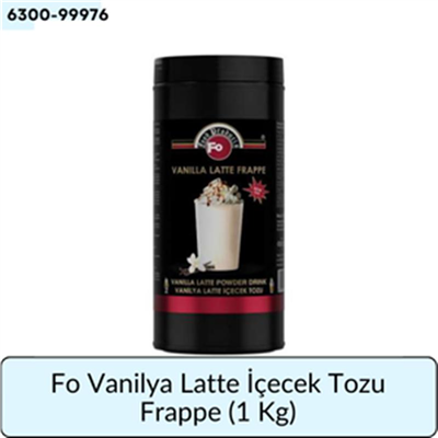 Fo Vanilya Latte İçecek Tozu Frappe   (1 Kg)