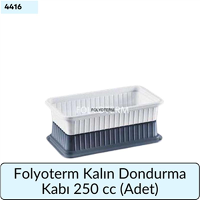 Folyoterm Kalın Dond. Kabı 250 CC (ADET)
