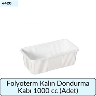 Folyoterm Kalın Dond. Kabı 1000 CC (ADET)