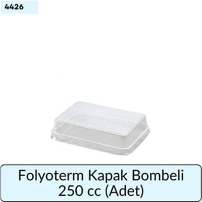 Folyoterm Kapak Bombeli 250 CC (ADET)